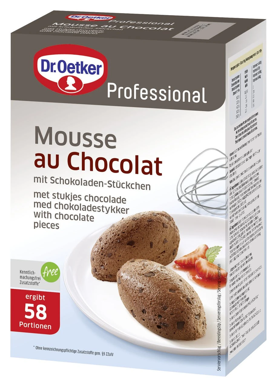 Dr. Oetker Vegane Mousse Au Chocolat (1 Kg) 5 Dr. Oetker Vegane Mousse Au Chocolat (1 Kg) – Bild 3