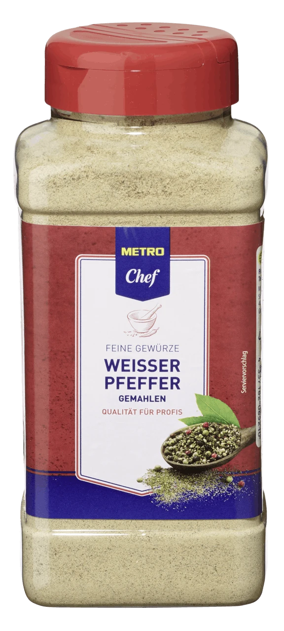 METRO Chef Pfeffer Weiß Ganz (600 G) 5 METRO Chef Pfeffer Weiß Ganz (600 G) – Bild 3