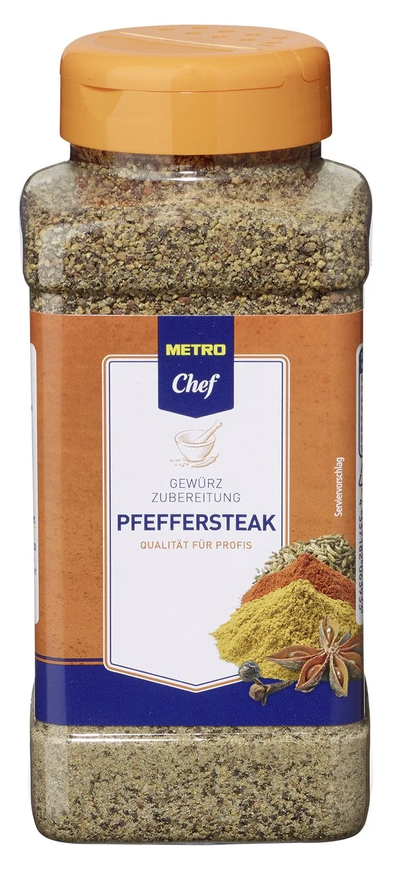 METRO Chef Pfeffersteak Gewürzzubereitung (590 G) 3 METRO Chef Pfeffersteak Gewürzzubereitung (590 G)