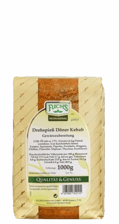 Fuchs Drehspieß Döner Kebab Gewürzzubereitung (1kg)