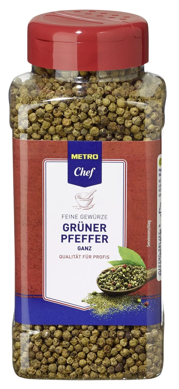 METRO Chef Grüner Pfeffer Ganz (330 G) 3 METRO Chef Grüner Pfeffer Ganz (330 G)