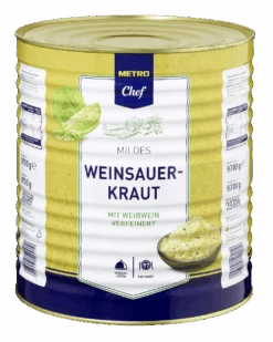 Metro Chef Mildes Weinsauerkraut Mit Weißwein Verfeinert (10,2 L)
