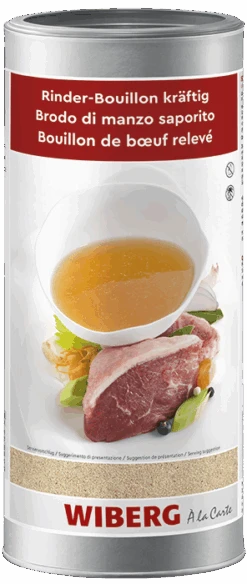 WIBERG Rinder-Bouillon Kräftig Ohne Sichtbare Bestandteile (1600 Ml)