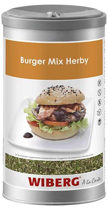 WIBERG Burger Mix Herby Würzmischung (1200 Ml) 3 WIBERG Burger Mix Herby Würzmischung (1200 Ml)