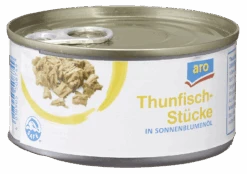 Aro Thunfischstücke In Sonnenblumenöl (185 G)