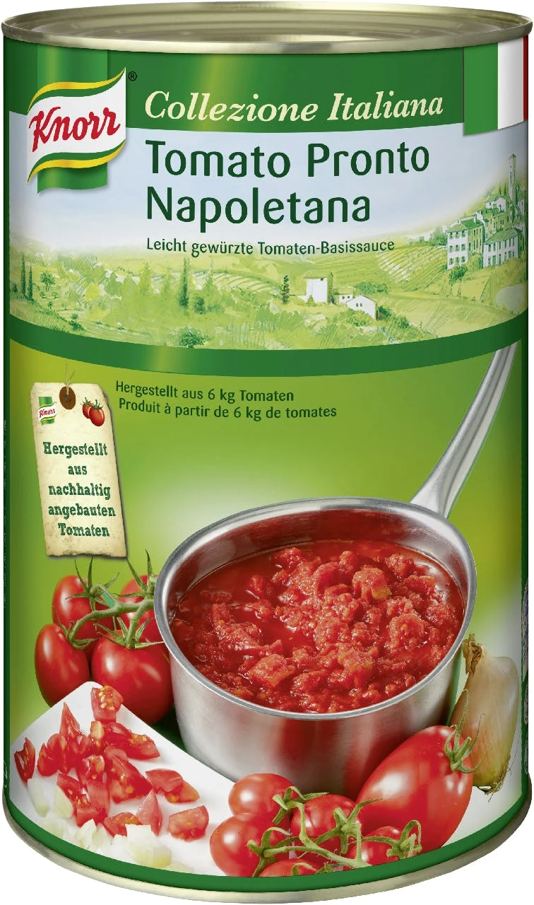 Knorr Professional Tomatensauce Tomato Pronto Stückig (4 Kg) 6 Knorr Professional Tomatensauce Tomato Pronto Stückig (4 Kg) – Bild 4