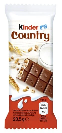 Kinder Country 40 X 23,5 G (940 G) -Knorr Store 3a03a5b2 bfbc 4fee 894d f15369f38c5e