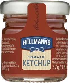 Hellmann’s Tomatenketchup 80 Portionen X 37g (2,96 Kg)