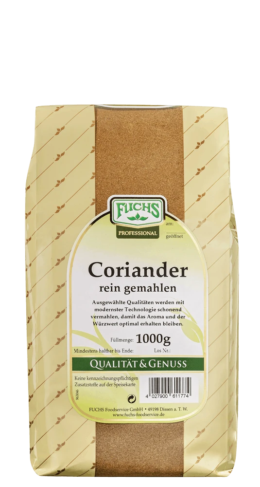 Fuchs Koriander Gemahlen (1kg) 3 Fuchs Koriander Gemahlen (1kg)
