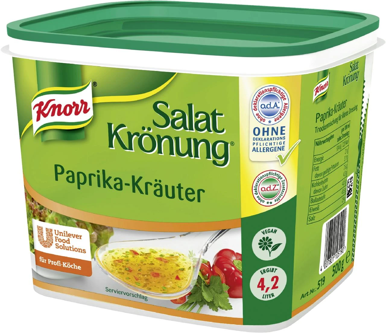 Knorr Salat Krönung Französiche Art (500 G) 6 Knorr Salat Krönung Französiche Art (500 G) – Bild 4