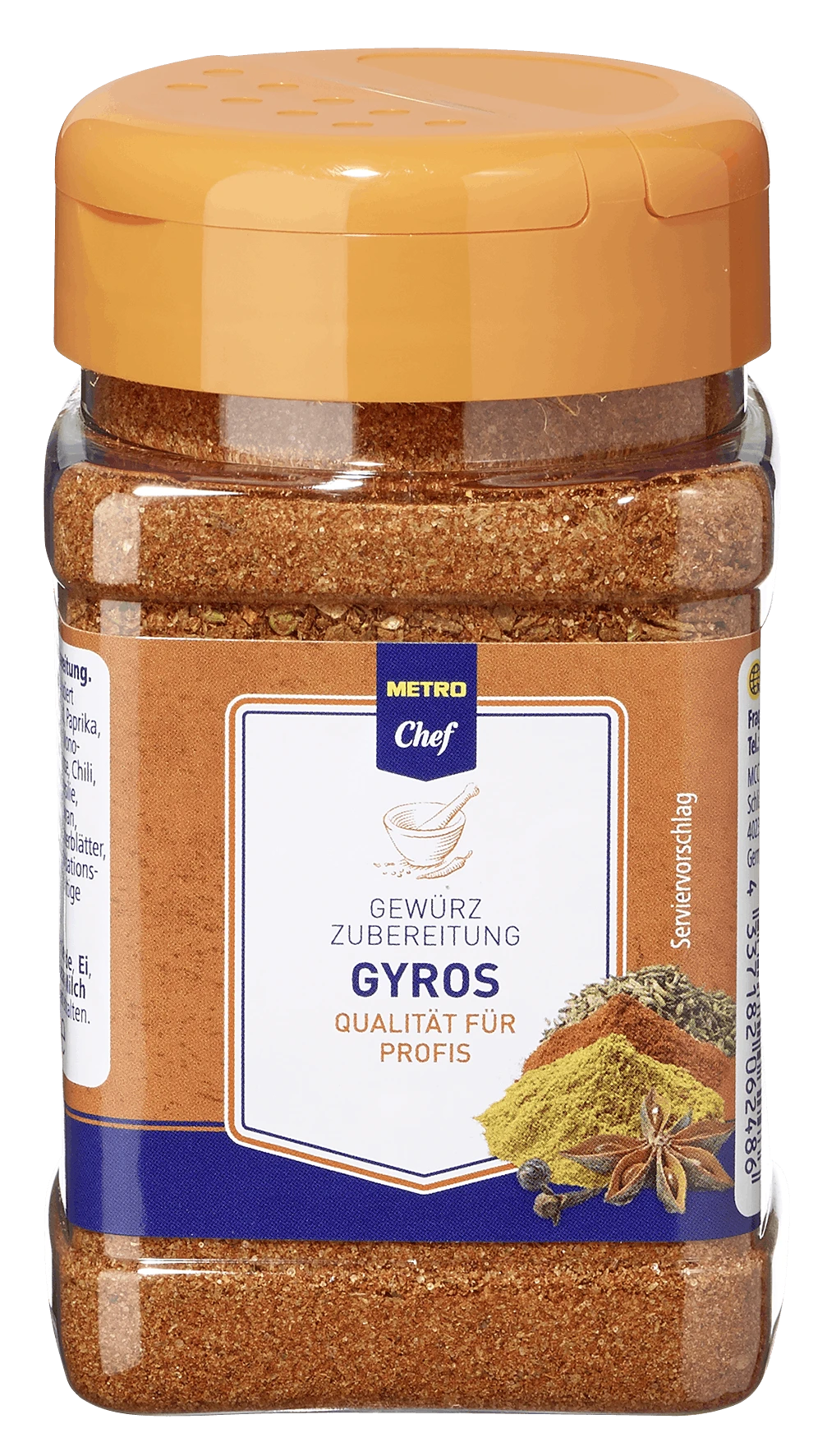 METRO Chef Gyros Gewürzzubereitung (590 G) 4 METRO Chef Gyros Gewürzzubereitung (590 G) – Bild 2