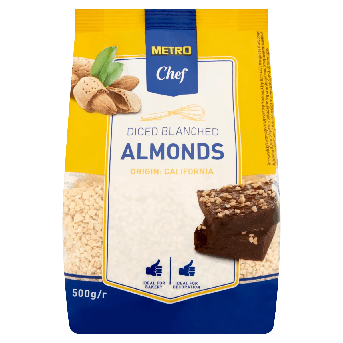 METRO Chef Mandeln Gehobelt (500 G) 4 METRO Chef Mandeln Gehobelt (500 G) – Bild 2