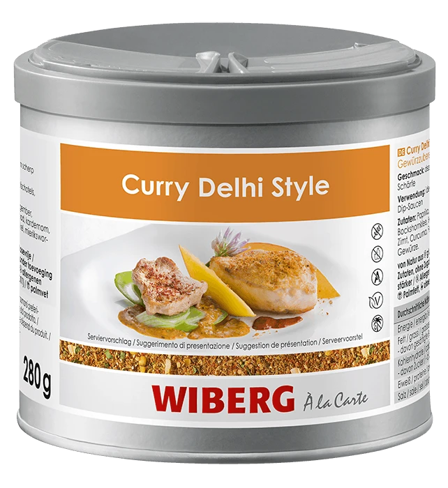 WIBERG Curry Delhi Style Gewürzzubereitung Grob (470 Ml) 3 WIBERG Curry Delhi Style Gewürzzubereitung Grob (470 Ml)