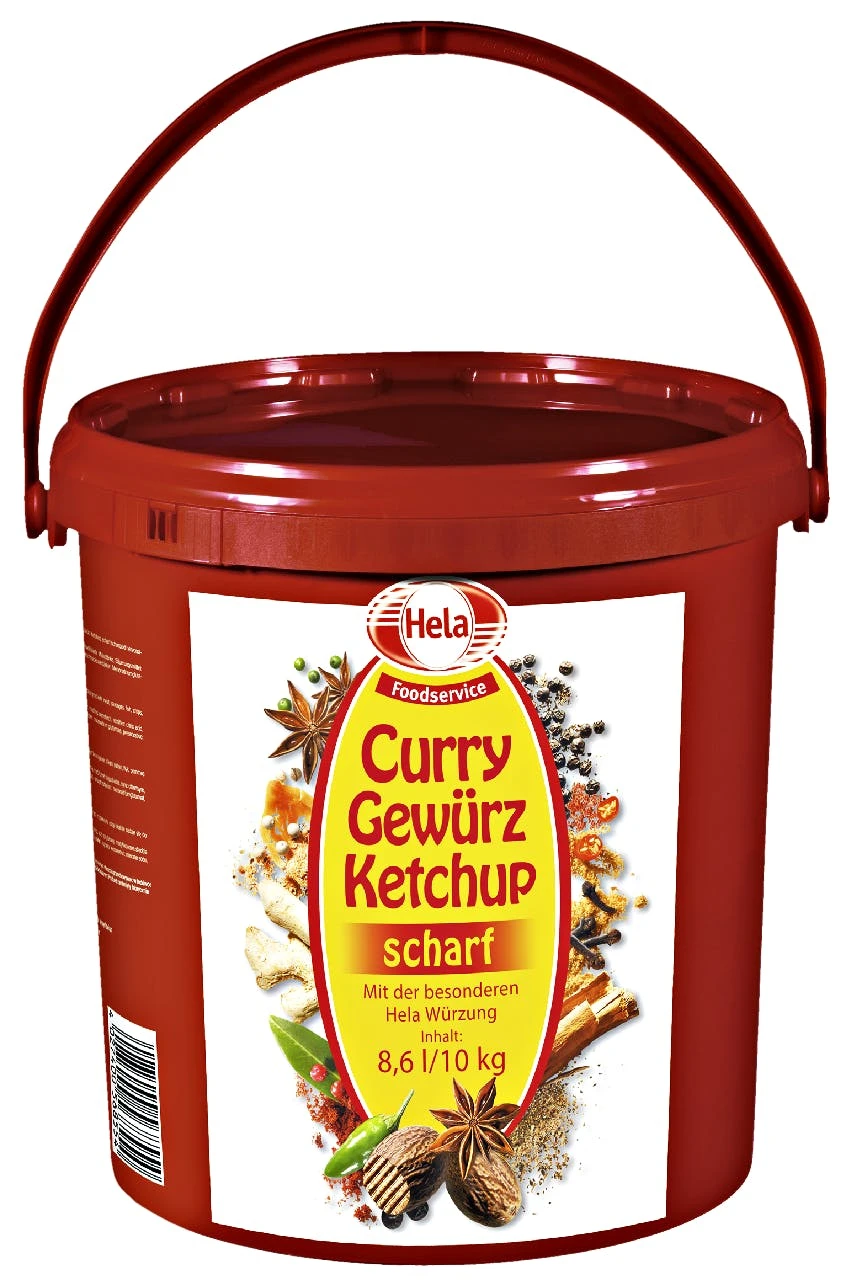 Hela Curry Gewürz Ketchup Delikat (10 Kg) 4 Hela Curry Gewürz Ketchup Delikat (10 Kg) – Bild 2