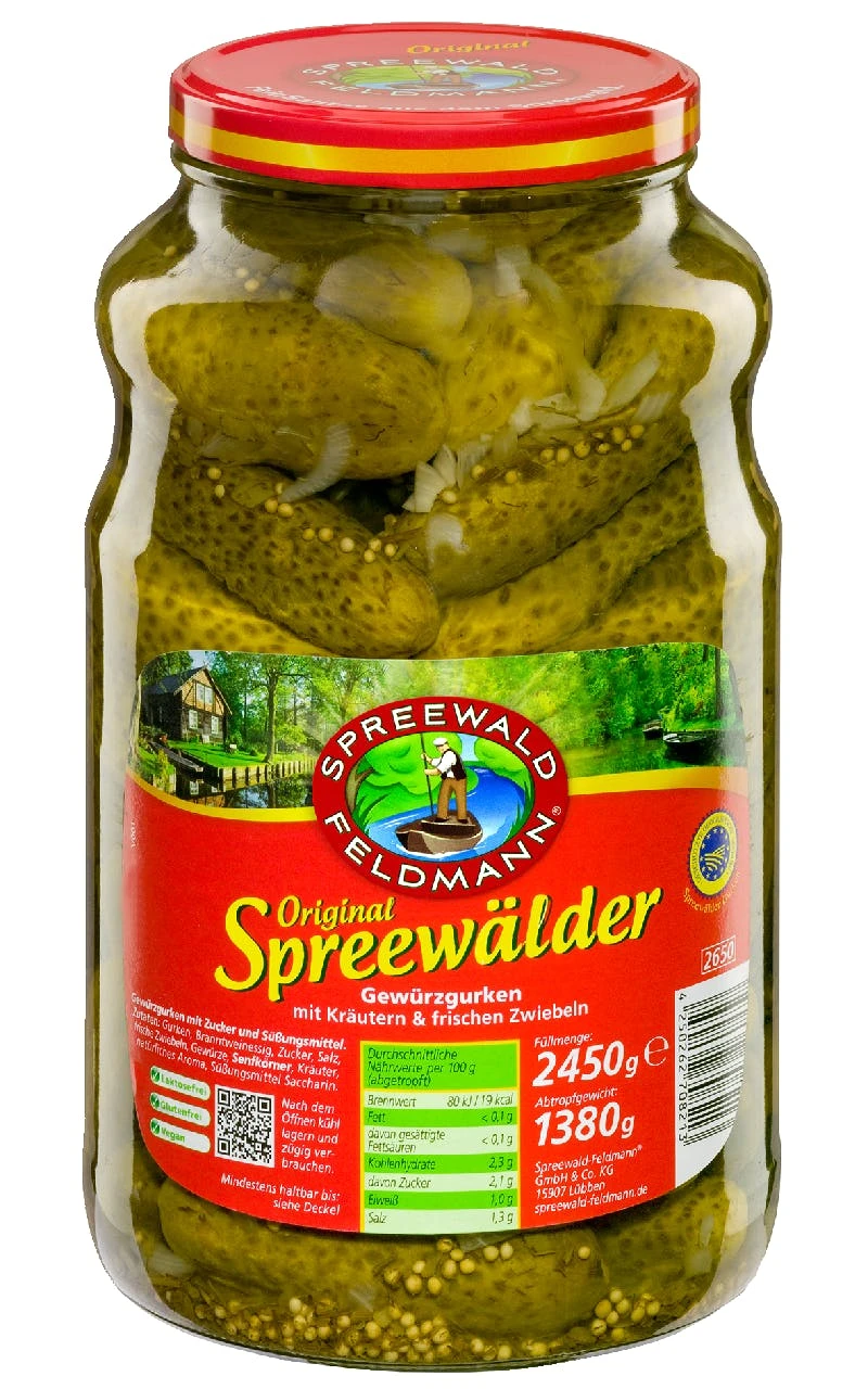 Spreewald Feldmann Gewürzgurken (670 G) 7 Spreewald Feldmann Gewürzgurken (670 G) – Bild 5