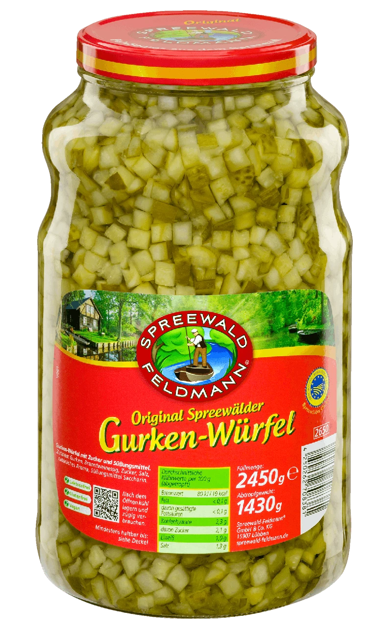 Spreewald-Feldmann Cornichons Mit Kräutern & Frischen Zwiebeln (2,45 Kg) 8 Spreewald-Feldmann Cornichons Mit Kräutern & Frischen Zwiebeln (2,45 Kg) – Bild 6