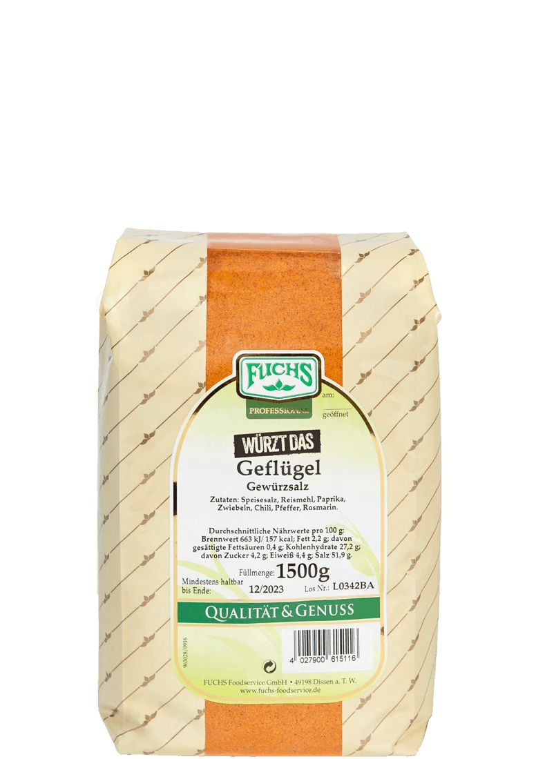 Fuchs Würzt Die Bratkartoffel - Gewürzsalz (1,2kg) 5 Fuchs Würzt Die Bratkartoffel - Gewürzsalz (1,2kg) – Bild 3