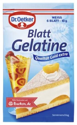 Dr. Oetker Blattgelatine Weiß 6 Portionen (10 G) -Knorr Store 8fa024cf f5b6 43e4 982f 8785ab917cd3 1
