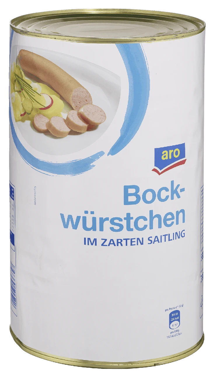 Aro Geflügelwürstchen Im Saitling 6 X Ca. 40 G (250 G) 6 Aro Geflügelwürstchen Im Saitling 6 X Ca. 40 G (250 G) – Bild 4