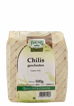 Fuchs Chilis Geschroten (500g)