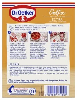 Dr. Oetker Gelfix Extra 2:1 Gelierpulver (50 G) 10 Dr. Oetker Gelfix Extra 2:1 Gelierpulver (50 G) -Knorr Store c5b4f7c8 0250 4e70 92de 0baeb5eafd32 1
