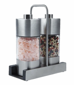 WIBERG Menage Mit Salz- Und Pfeffermühle Menage Aus Rostfreiem Edelstahl Und ABS Kunststoff (205 G) -Knorr Store d344b351 b1ed 403d 8697 b83372a46136 1