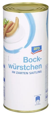 Aro Geflügelwürstchen Im Saitling 6 X Ca. 40 G (250 G) 5 Aro Geflügelwürstchen Im Saitling 6 X Ca. 40 G (250 G) – Bild 3