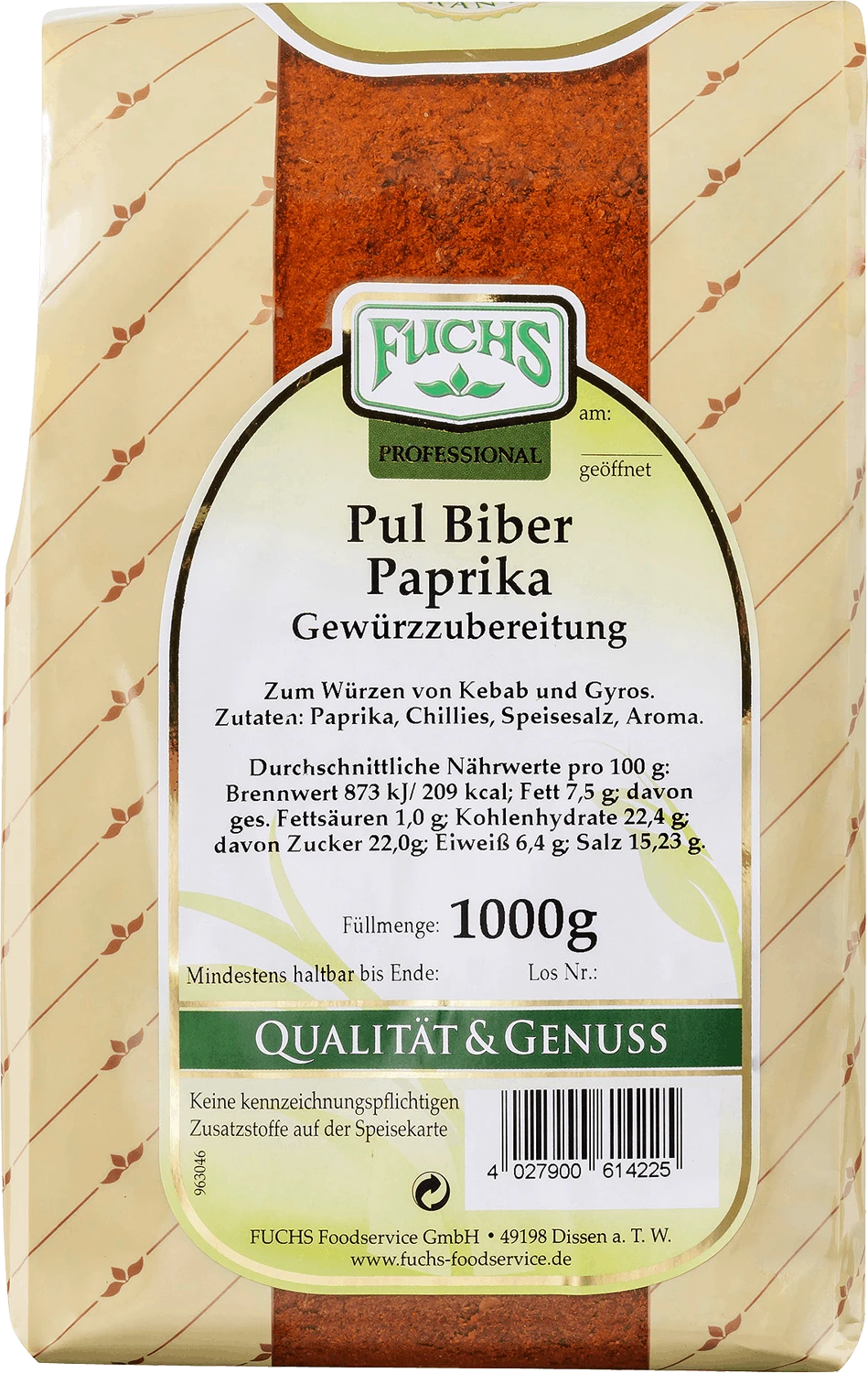 Fuchs Schaschlik Gewürzzubereitung (1kg) 5 Fuchs Schaschlik Gewürzzubereitung (1kg) – Bild 3